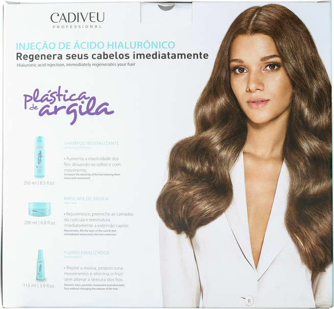 Kit Cadiveu Professional Plástica de Argila Home Trio (3 Produtos)