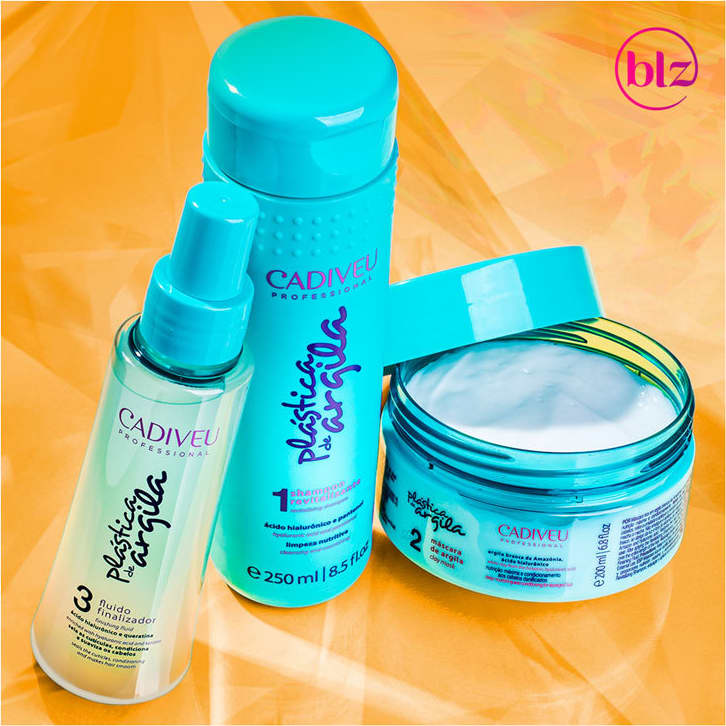 Kit Cadiveu Professional Plástica de Argila Home Trio (3 Produtos)