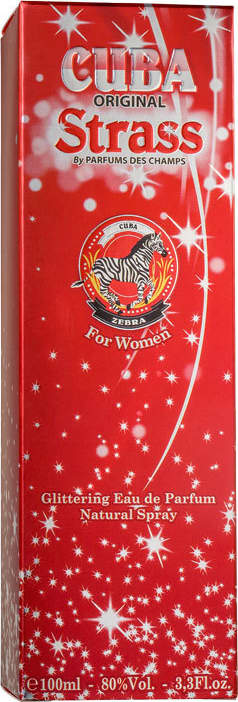 Cuba Strass Zebra Woman Eau de Parfum - Perfume Feminino 100ml
