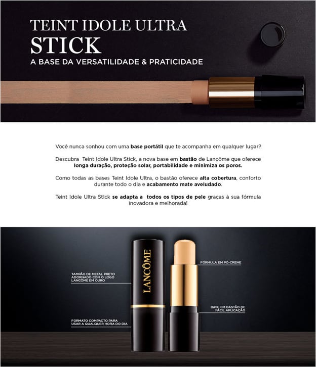 Lancôme Teint Idole Ultra Longwear 04 - Base em Bastão 9g