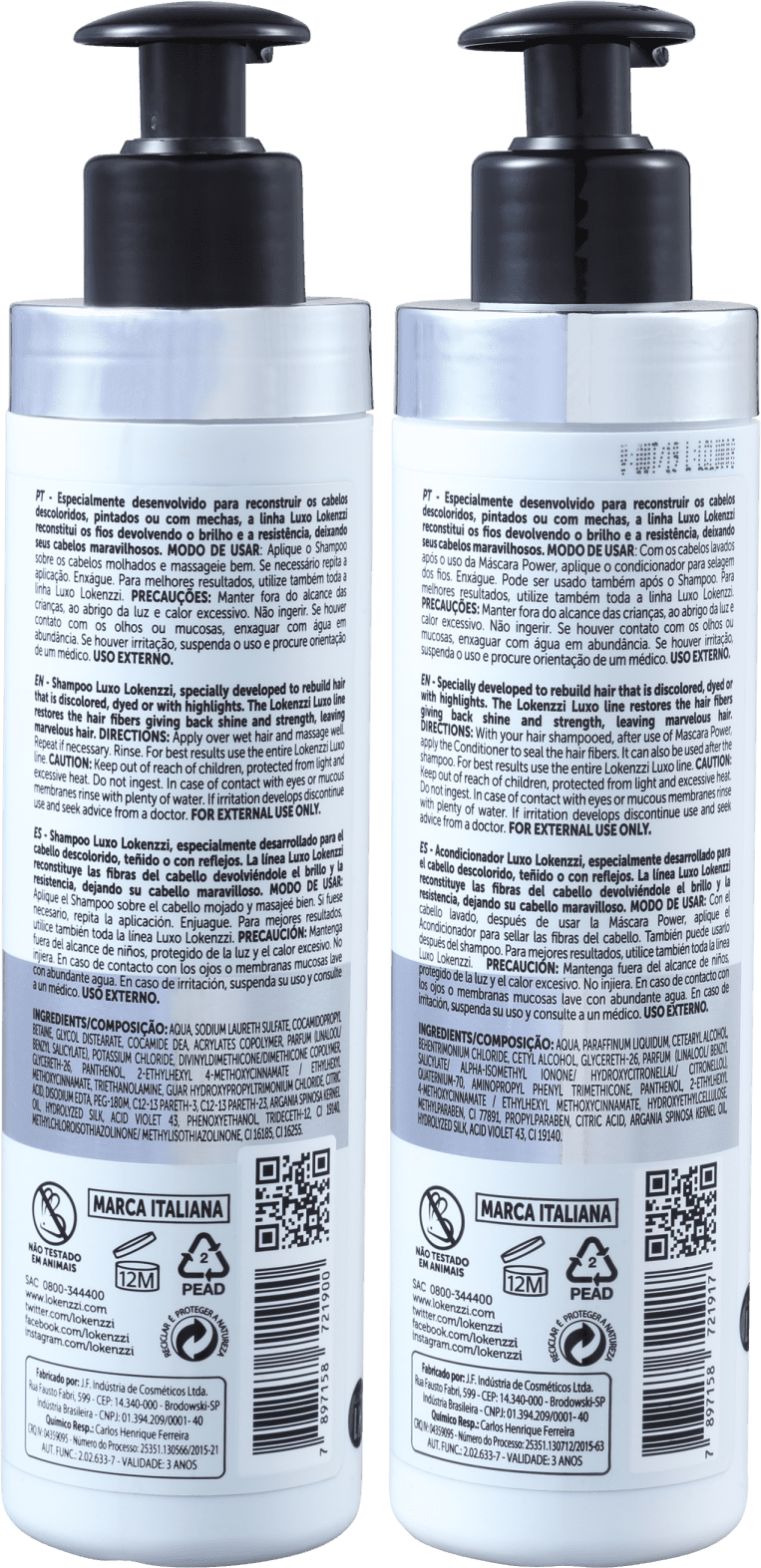 Kit Lokenzzi Luxo Duo (2 Produtos)