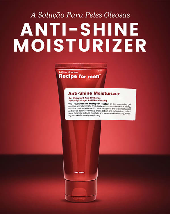 Kit Recipe for Men Clean Anti-Shine (2 Produtos)