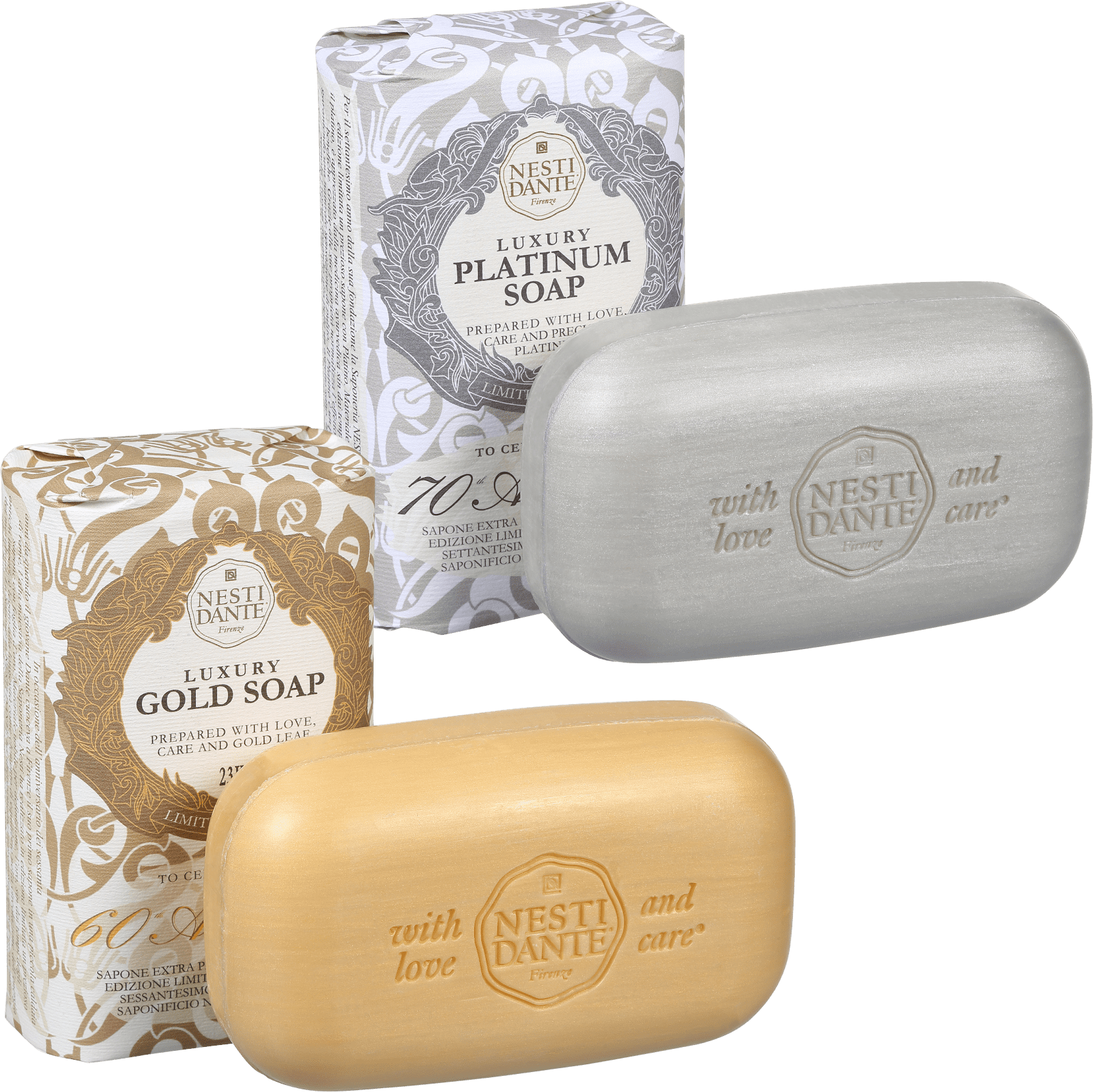 Kit Nesti Dante Luxury - Sabonetes em Barra 2x250g