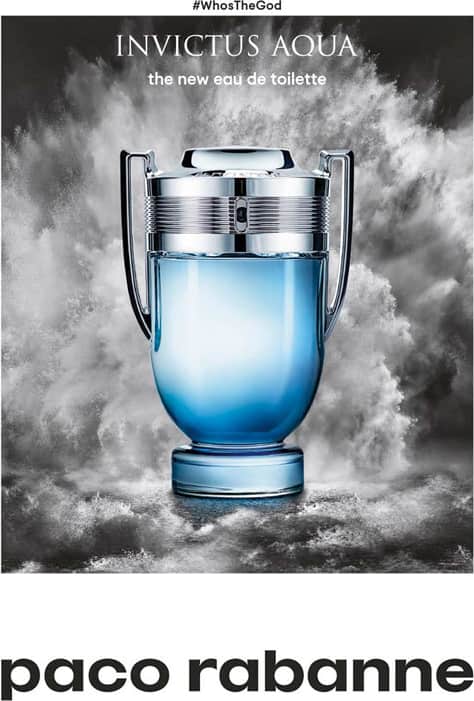 Invictus Aqua Paco Rabanne Eau de Toilette - Perfume Masculino 100ml
