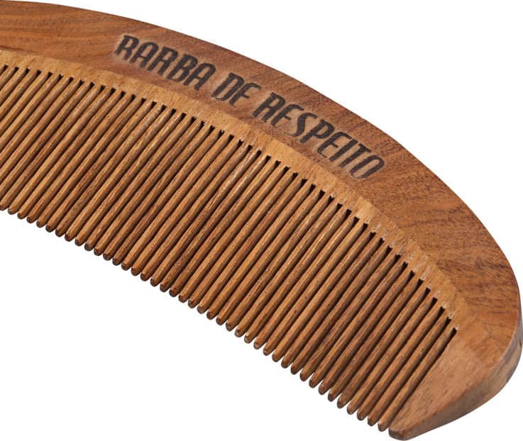 Barba de Respeito Original - Pente de Madeira