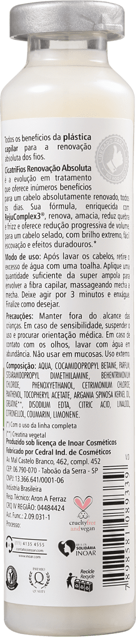 Super Ampola Cicatrifios 45ml