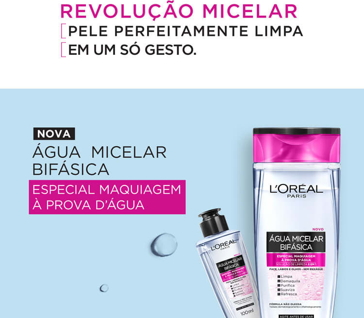 L'Oréal Paris Dermo Expertise Bifásica - Água Micelar 100ml
