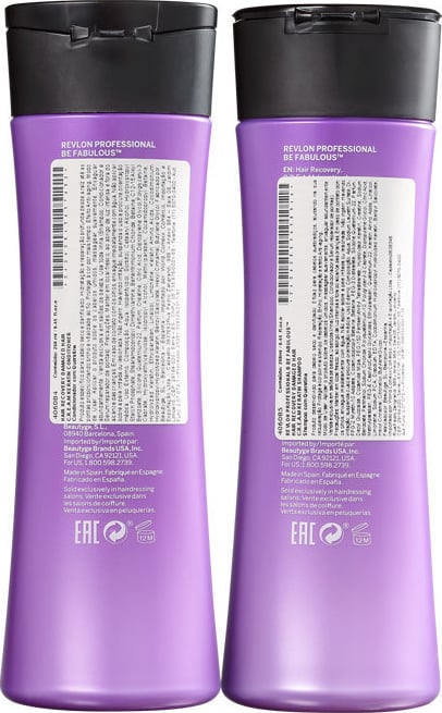 Kit Revlon Professional Be Fabulous C.R.E.A.M. Keratin (2 Produtos)