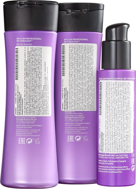Kit Revlon Professional Be Fabulous C.R.E.A.M. Keratin Trio (3 Produtos)