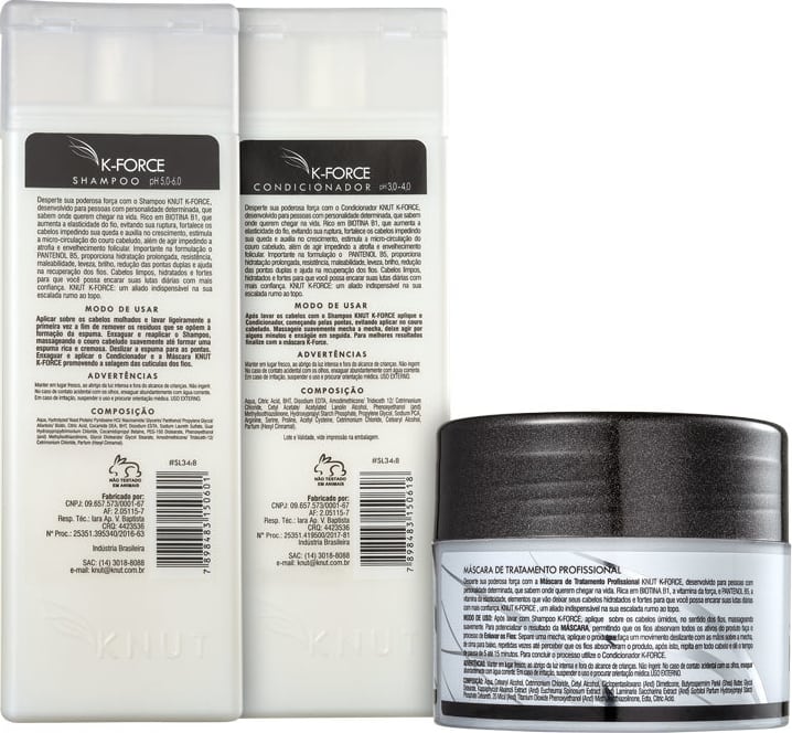 Kit Knut K-Force Trio (3 Produtos)