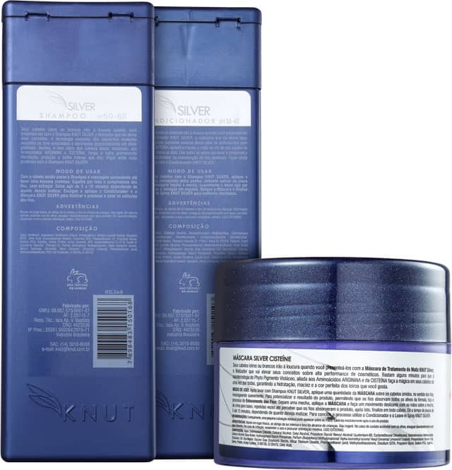 Kit Knut Silver Trio (3 Produtos)