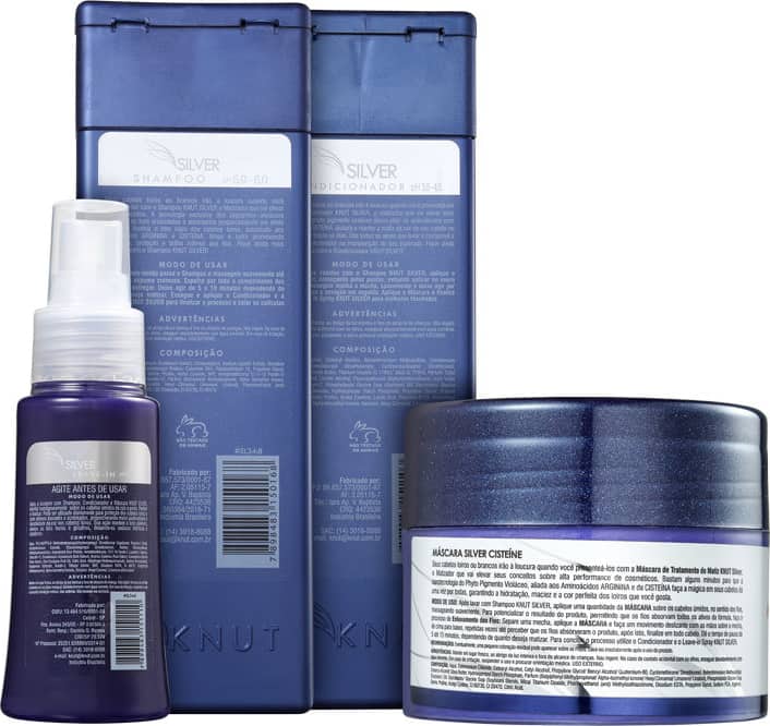 Kit Knut Silver (4 Produtos)