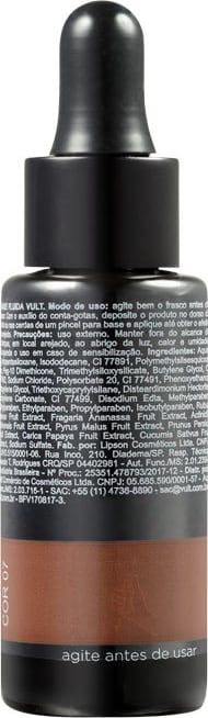 Vult Fluída 07 - Base Líquida 20ml