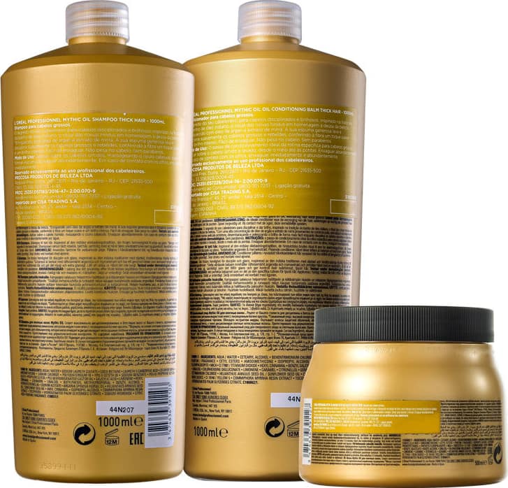 Kit L'Oréal Professionnel Mythic Oil with Argan Oil & Myrrh Trio (3 Produtos)