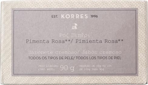 Korres Pimenta Rosa - Sabonete em Barra 90g