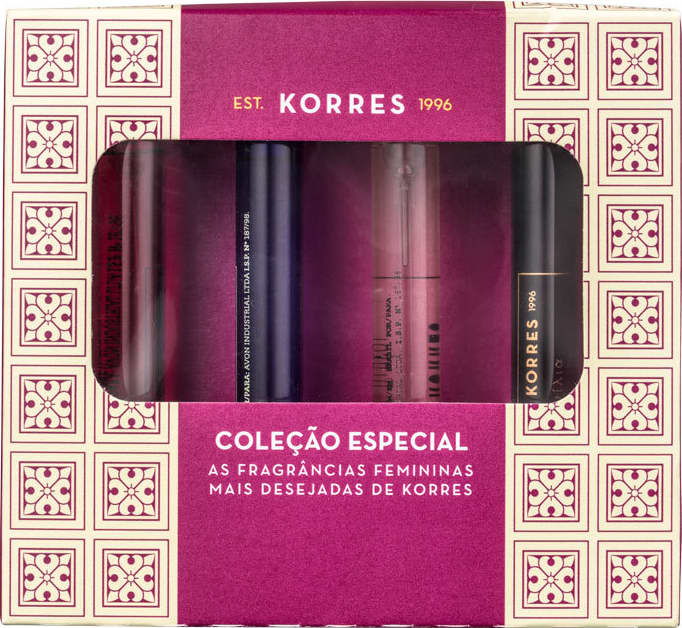 Conjunto Fragrances Korres Feminino - Eau de Cologne 4x7ml
