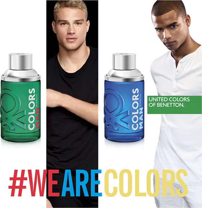 Colors Man Blue Benetton Eau de Toilette - Perfume Masculino 60ml