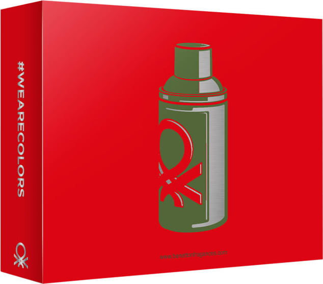 Conjunto Colors Man Green Benetton Masculino - Eau de Toilette 100ml + Desodorante 150ml