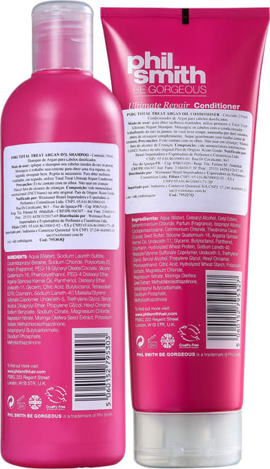 Kit Phil Smith Total Treat Argan Oil Duo (2 Produtos)
