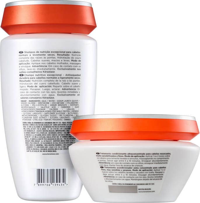 Kit Kérastase Nutritive Satin Masquintense Cabelos Finos (2 Produtos)