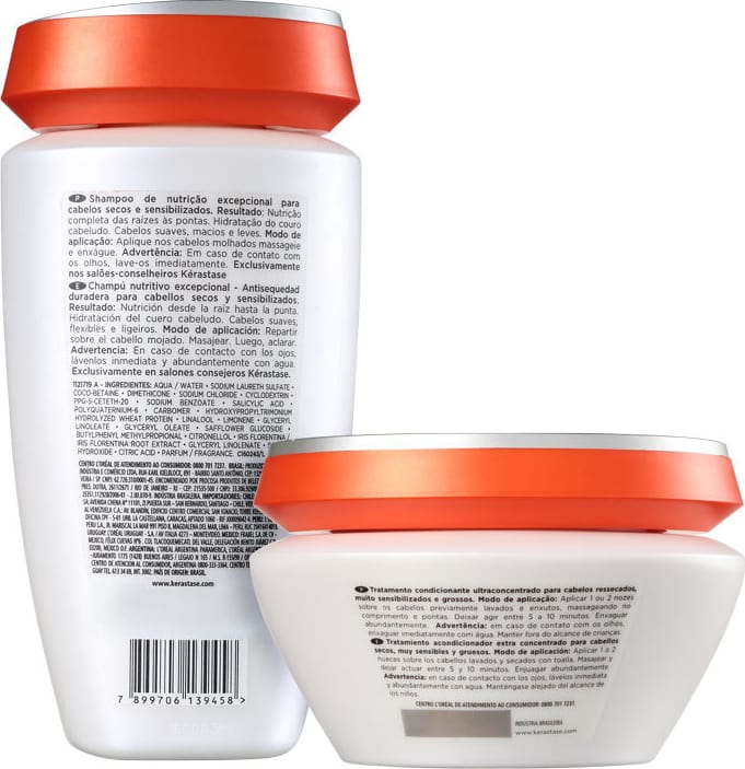 Kit Kérastase Nutritive Satin Masquintense Cabelos Grossos (2 Produtos)