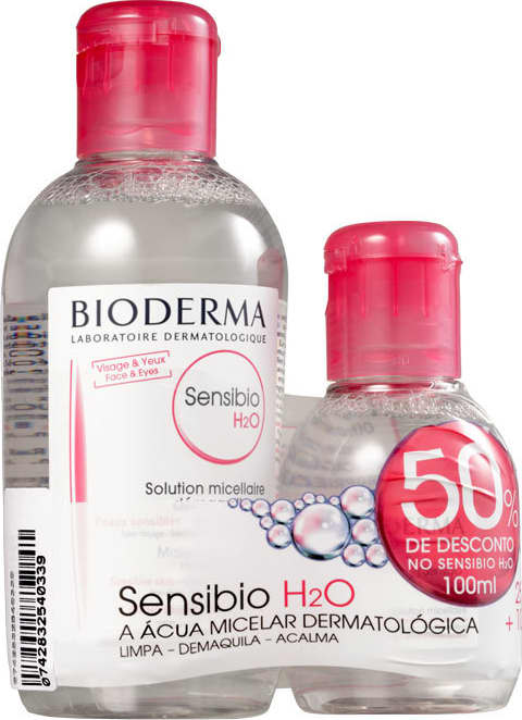 Kit Bioderma Sensibio H2O Duo (2 Produtos)