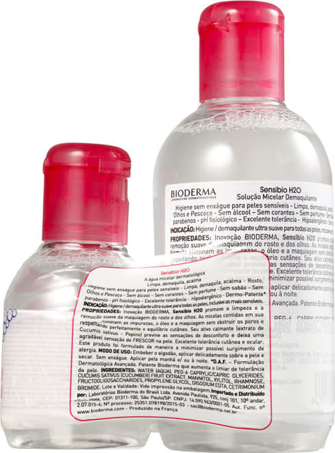 Kit Bioderma Sensibio H2O Duo (2 Produtos)