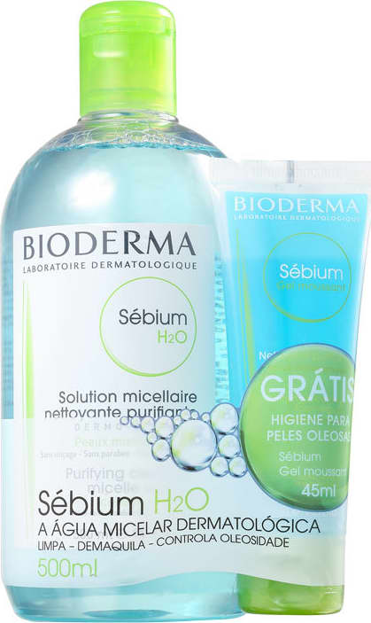 Kit Bioderma Sébium Moussant (2 Produtos)