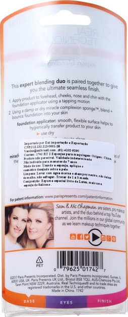 Kit Real Techniques Expert Blending Duo (2 Produtos)