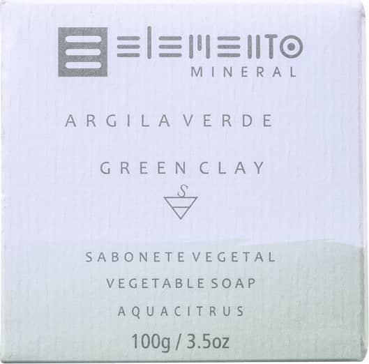 Elemento Mineral Argila Verde - Sabonete em Barra 100g