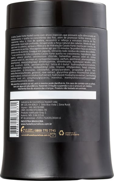 Haskell Cavalo Forte - Máscara Capilar 1000g