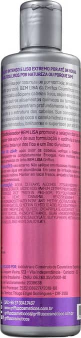 Griffus Bem Lisa - Condicionador 300ml