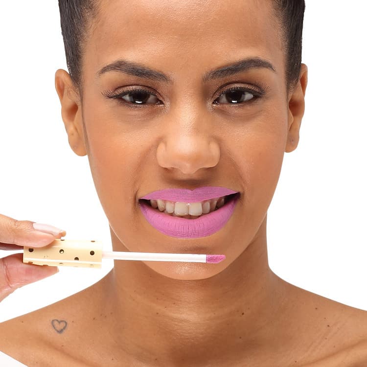 Latika Lip Rosa Nº 7 - Batom Líquido Matte 4ml