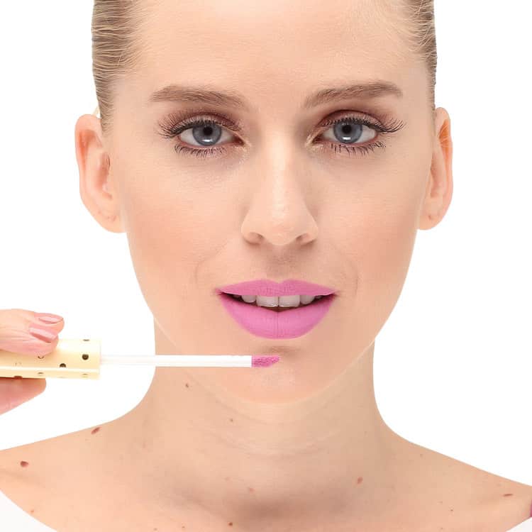 Latika Lip Rosa Nº 7 - Batom Líquido Matte 4ml