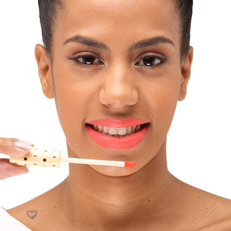 Latika Lip Coral Nº 12 - Batom Líquido Matte 4ml