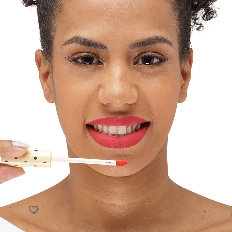 Latika Lip Coral Nº 13 - Batom Líquido Matte 4ml