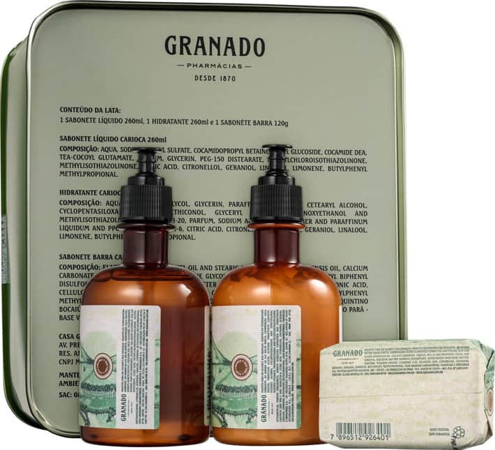 Kit Granado Lata Carioca (3 Produtos)