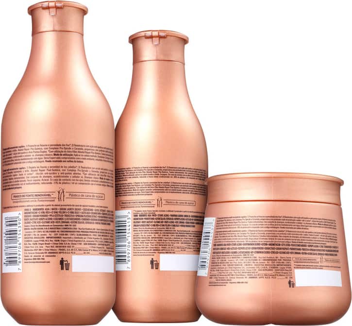 Kit L'Oréal Professionnel Absolut Repair Pós Química Tratamento (3 Produtos)