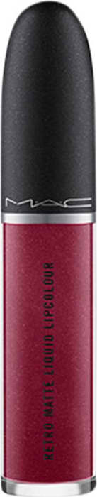 M·A·C Retro Matte Liquid Lipcolour Crowned - Batom Líquido Metálico 5ml