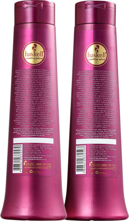 Kit Haskell Liso com Força Duo (2 Produtos)