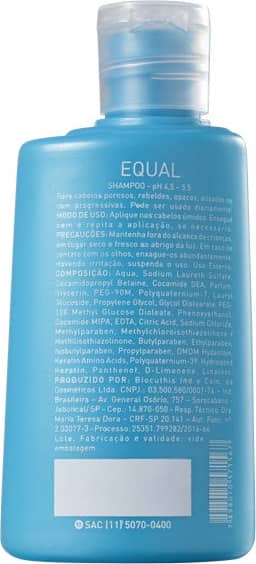 Mediterrani Ionixx Equal - Shampoo 60ml