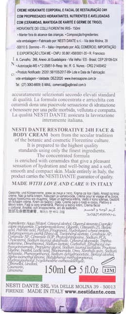 Nesti Dante Dei Colli Fiorentini Íris - Creme Hidratante 150ml