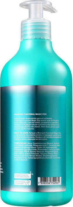 Lowell Cacho Mágico Magic Poo - Shampoo sem Sulfato 500ml
