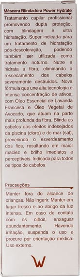 Walory Power Hydrate Blindadora - Máscara 80ml