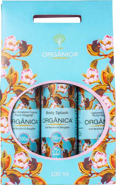 Kit Orgânica Chá Branco e Gengibre Trio (3 Produtos)