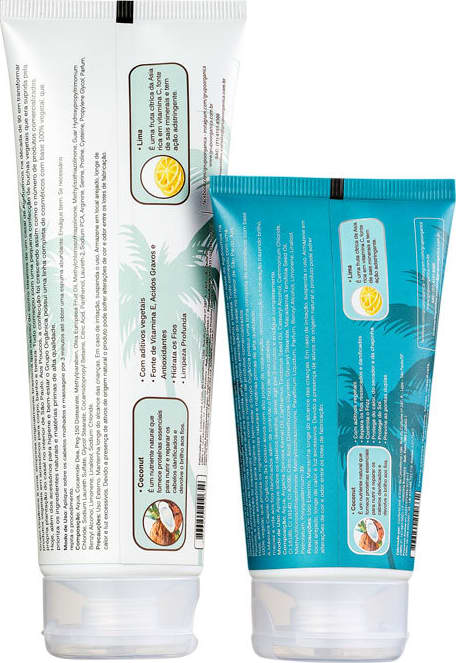 Kit Orgânica Coconut Fresh Duo (2 Produtos)