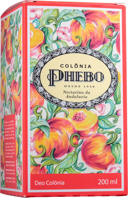 Nectarina da Andaluzia Phebo Eau de Cologne - Perfume Unissex 200ml