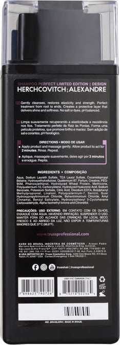 Truss Alexandre Herchcovitch Perfect - Shampoo 300ml