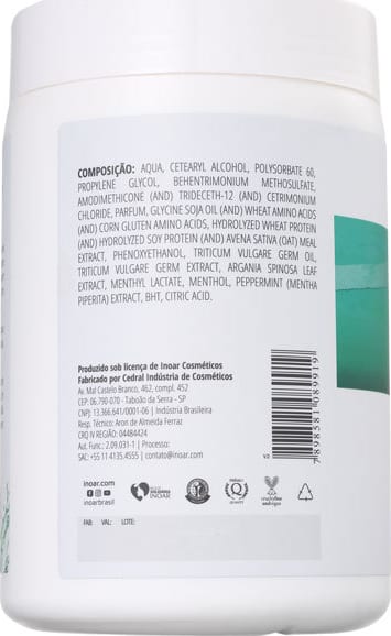 Máscara Acqua d'Inoar Micelar 1000g