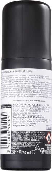 L'Oréal Professionnel Hair Touch Up Mahogany Brown - Corretivo de Raiz 75ml